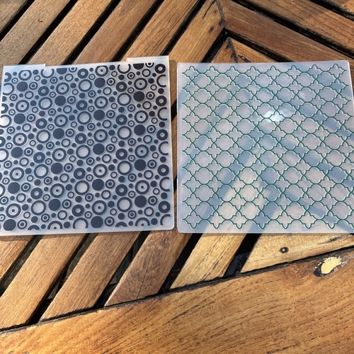 Two embossing folders set - embossing,
