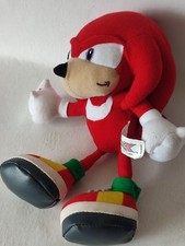 Knuckles the Echidna Sonic X The Sonic Project Plush toy by Gosh -  Rare