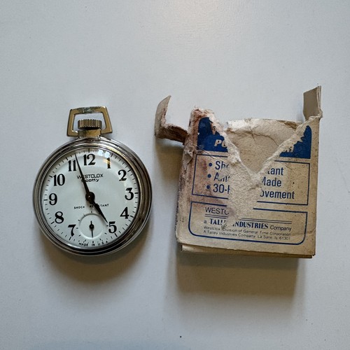 Westclox scotty pocket watch - scotty,