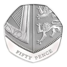 2017 - 2022 50p Fifty Pence