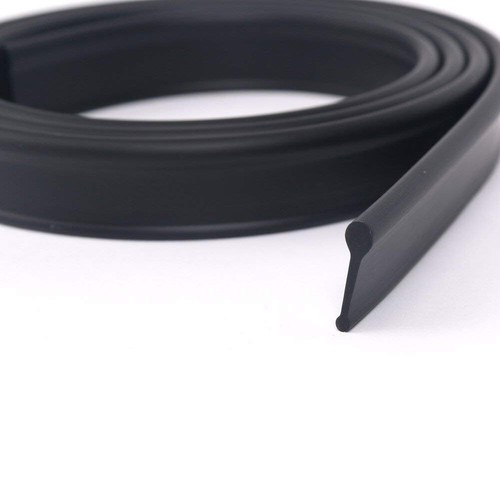 1200mm black soft rubber - black,