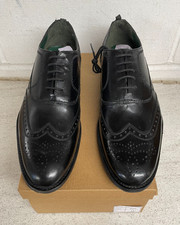 Tu Smart Black Leather Derby