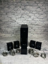 LG SH86SV-W Subwoofer plus surround sound Black Wired 3 Ohm For Home Cinema 
