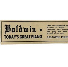 1936 Baldwin Piano
