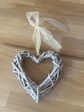Wicker Hanging Heart