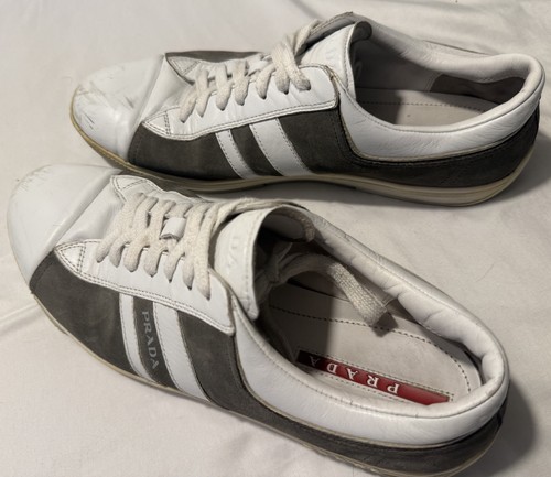 Men low top prada - prada, shoes