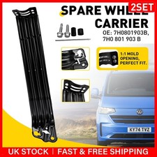 2Pcs Metal Spare Wheel Carrier