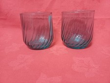 Turquoise Glass Tealight Holders