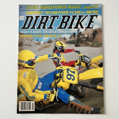 Dirt bike magazine - july, 1983