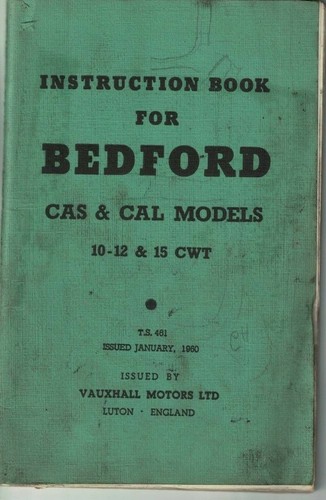 Vauxhall bedford cas - vauxhall, van