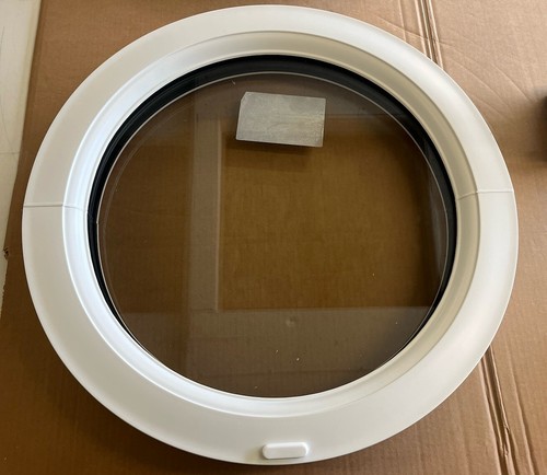 500mm white circle upvc - 500mm,