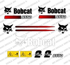 BOBCAT S550 SKID STEER DECAL