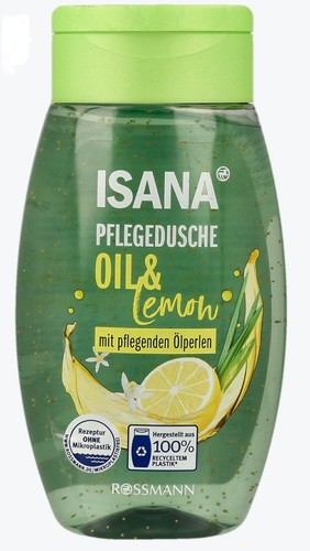 Isana oil lemon shower gel - &,