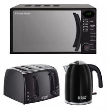 Microwave Kettle Toaster Set Black Sale Cheap Buy Feb Deal RHM1714B
