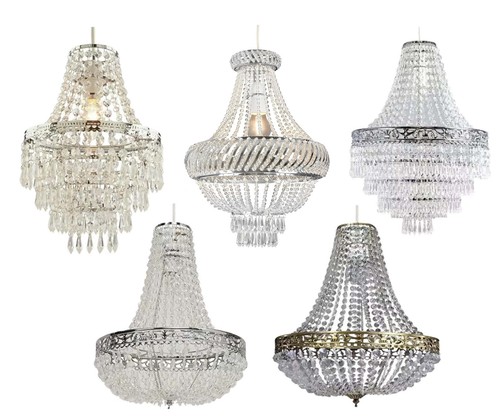 Modern acrylic crystal ceiling - modern,