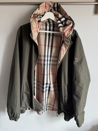 Burberry reversible hooded - reversible,