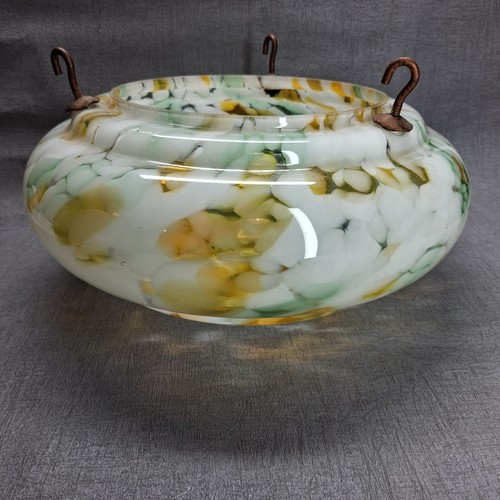 Vintage art deco glass ceiling - vintage,
