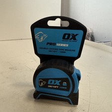 OX Pro Dual Auto Lock Tape Measure - 3m, 5m or 8m - Double Sided Tape Measure
