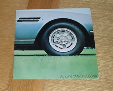 Aston Martin DBS V8 Brochure 1969-1970 - UK Original