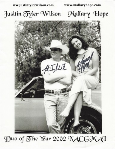 Autographed 5x11 flyer - autographed, 8.5x11