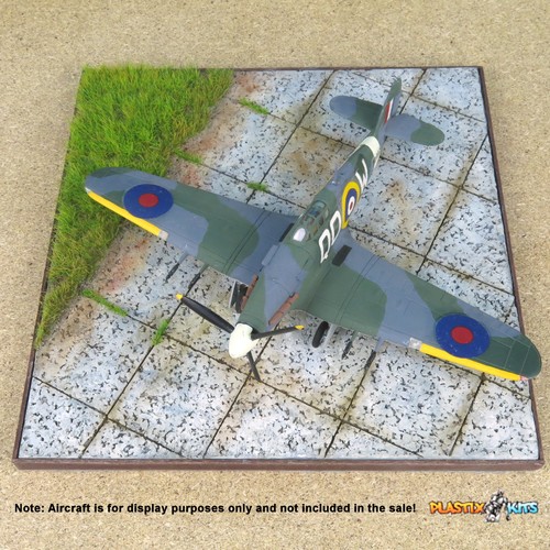 Diorama airfield section - diorama,