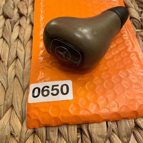 Leather gear shift knob - gear,
