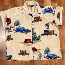 VTG Hawaiian Rayon Shirt Men