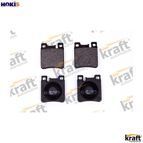 Brake pad set disc - set,