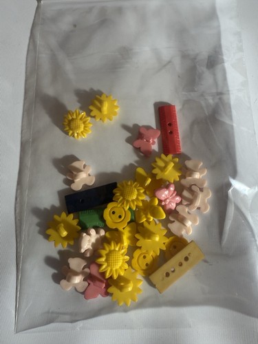 Novelty craft buttons - craft,
