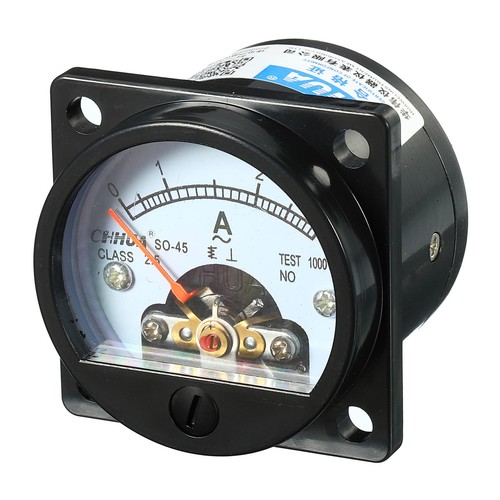 Analog panel ammeter round - ammeter,,