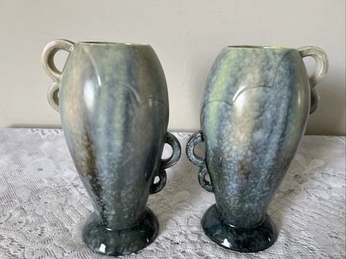 Pair art deco sylvac drip - of,