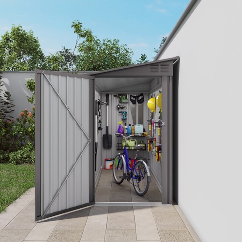 Large lockable metal garden - large,
