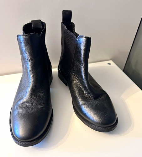 Ladies faith black leather - ladies, ‘faith