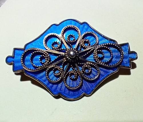Ivar holth blue - blue, enamel