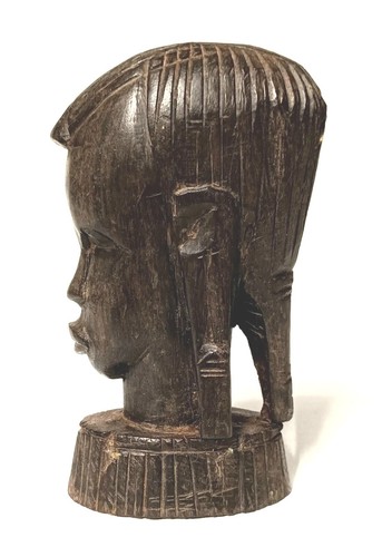 Small african female head - african,