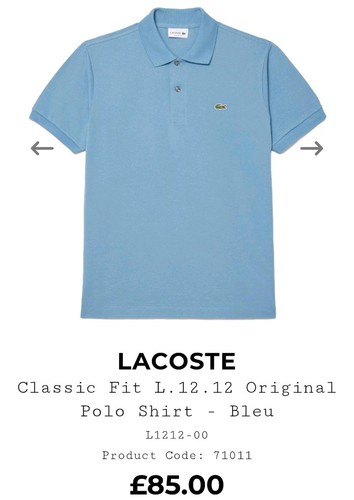 Lacoste mens polo shirts - polo,