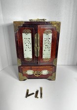 Chinese Carved Wood Jewelry