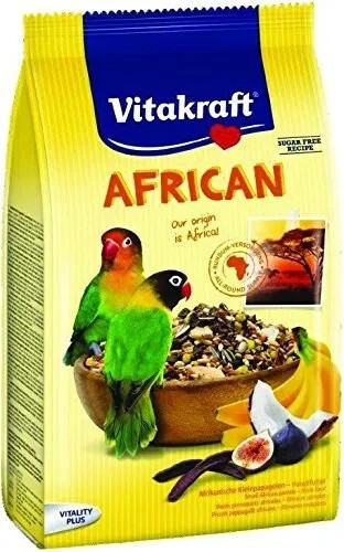 Vitakraft african small breed - african,