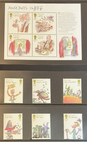 2012 roald dahl stamp - 2012,