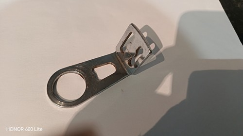 Vintage headset mount - vintage, chrome