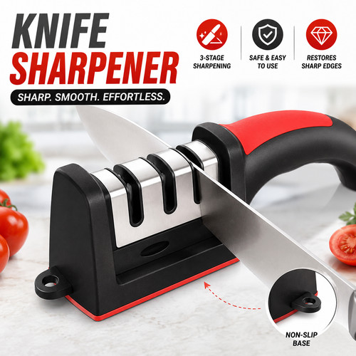 Stages knife sharpening - 4,