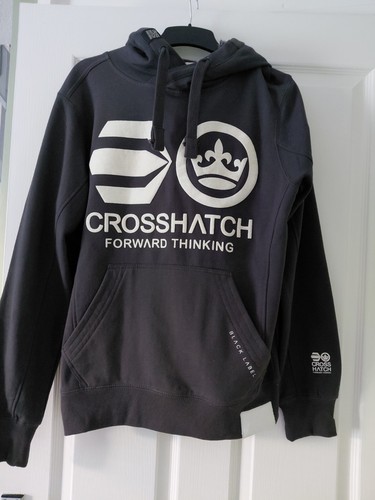 Men crosshatch grey hoodie - crosshatch,,