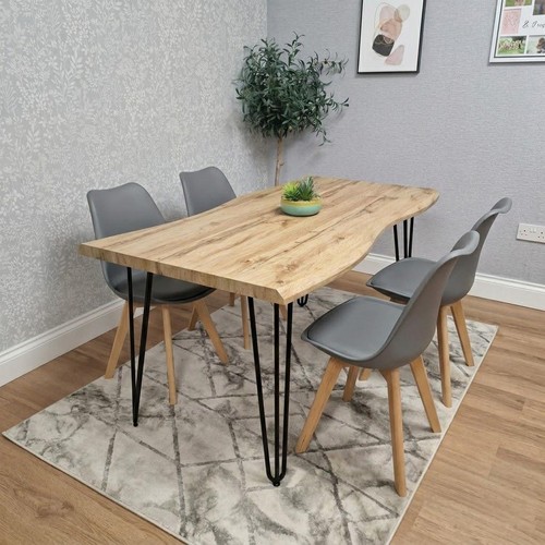 Modern dining table 117cm with - table,