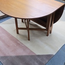 New 100% Hand Tufted Beige/Peach Rug, Think Tugs, Made In India Rrp £430