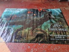 Jurassic World Fallen Kingdom Panaflex Cinema Banner, 9 x 6 ft