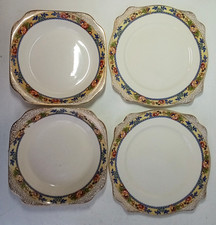 Vintage Royal Staffordshire Porcelain 2 Bowls & 2 Plates (BR)