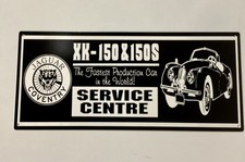 Jaguar Service Metal sign
