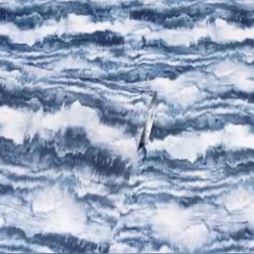 Bargain canvas navy wallpaper - navy,