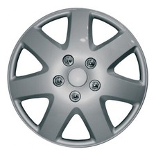 Premium Tempest Wheel Trims - Set of 4 - 14 Inch - Silver - Streetwize SWUX43