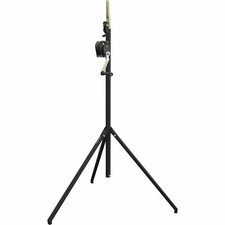 Hilec LS-270 Wind Up Lighting Stand Winch TUV 70kg 2.7M DJ Disco Lighting 